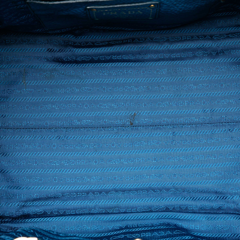 Pre-Loved Prada Vitello Daino Front Pocket Open Convertible Tote - Picture 4 of 6